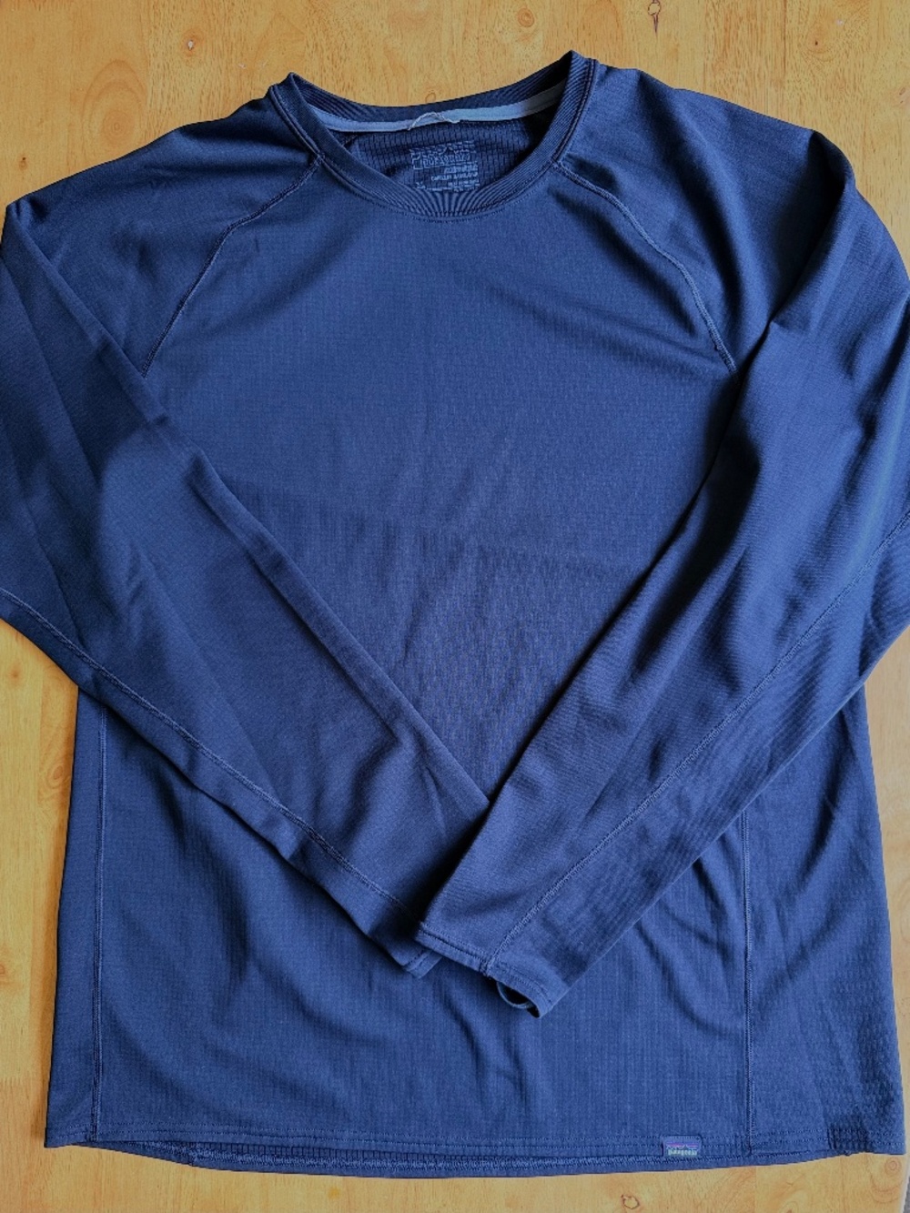 Patagonia Capilene Midweight Baselayer Mens XL Black Polartec Crewneck Top